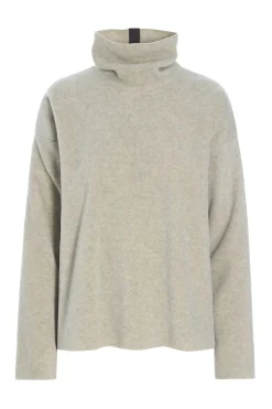 Henriette Steffensen Copenhagen BLUSE HOHER KRAGEN | 1360 SAND Store