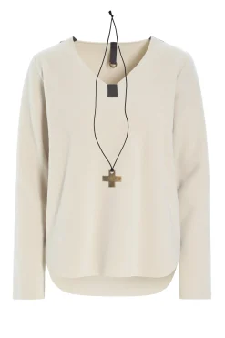 Henriette Steffensen Copenhagen BLUSE M/ HALSKETTE | 1362 KIT Discount