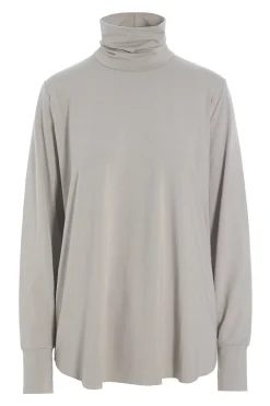 Henriette Steffensen Copenhagen BLUSE MIT HOHE HALS | 96077 SAND Hot