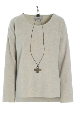 Henriette Steffensen Copenhagen BLUSE MIT RUNDEM HALS | 1355 SAND Clearance