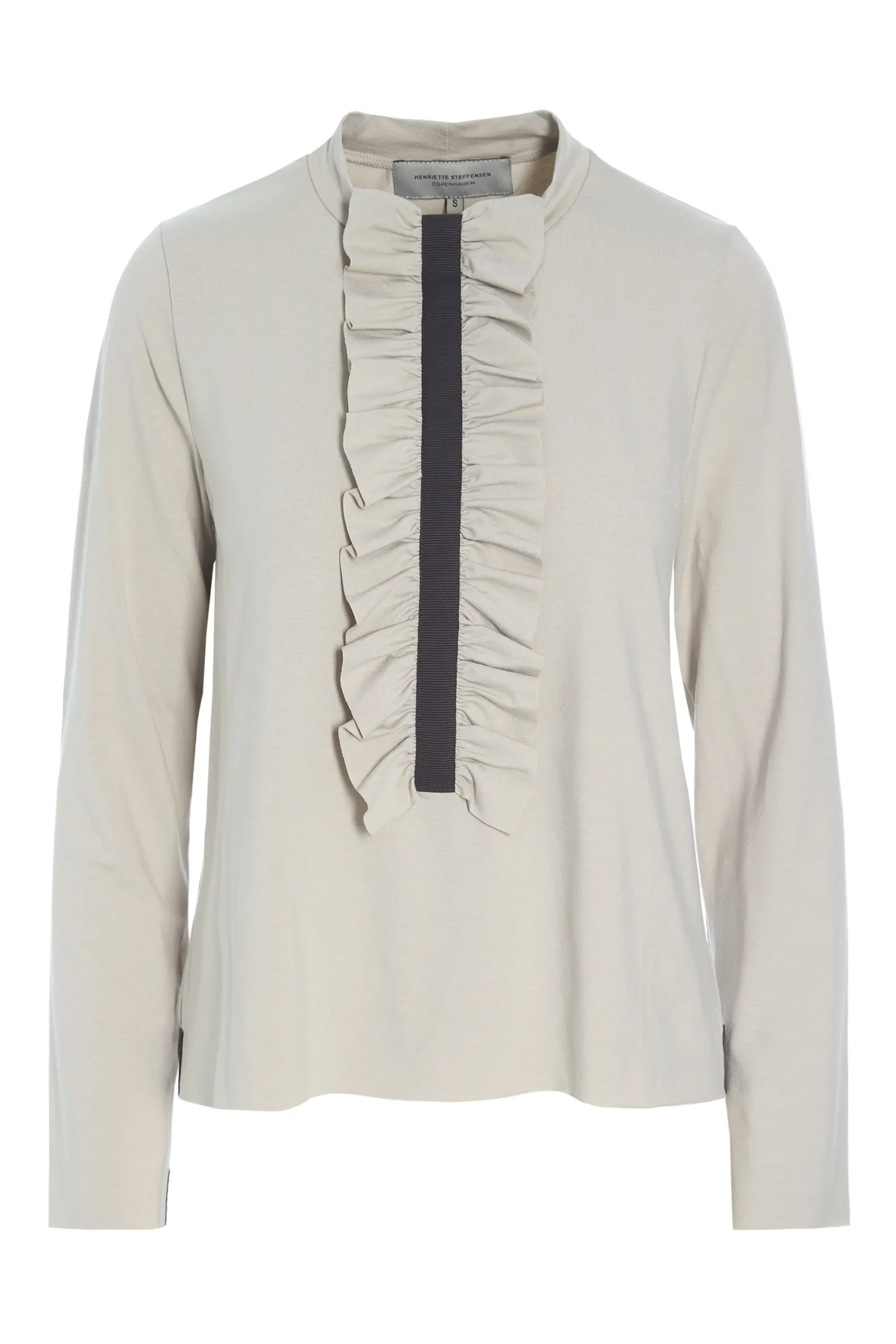 Henriette Steffensen Copenhagen BLUSE M/ RÜSCHEN | 96090 KIT Store
