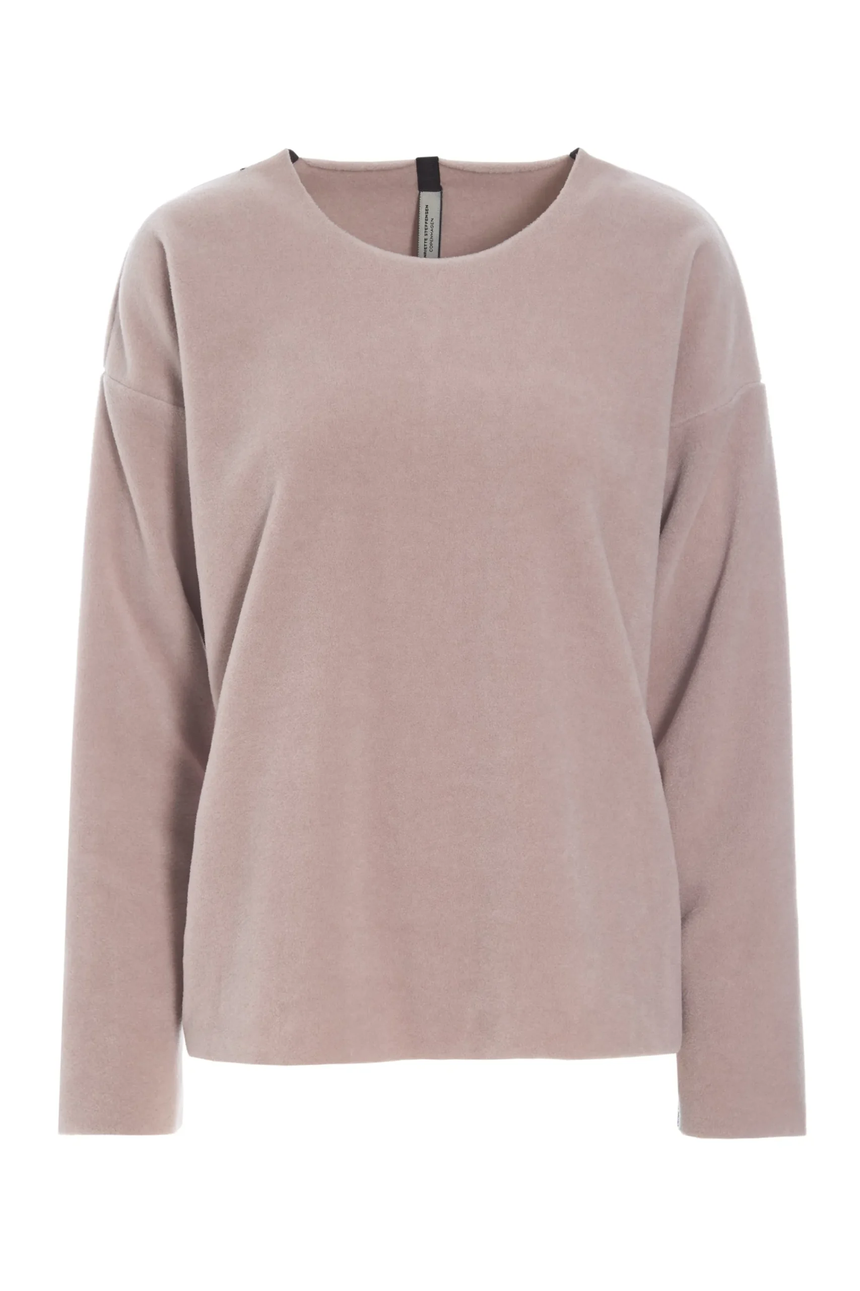 Henriette Steffensen Copenhagen BLUSE RUNDHALS | 1359 NUDE Cheap