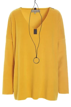 Henriette Steffensen Copenhagen BLUSE V-AUSSCHNITT | 1336 SAFRAN Store