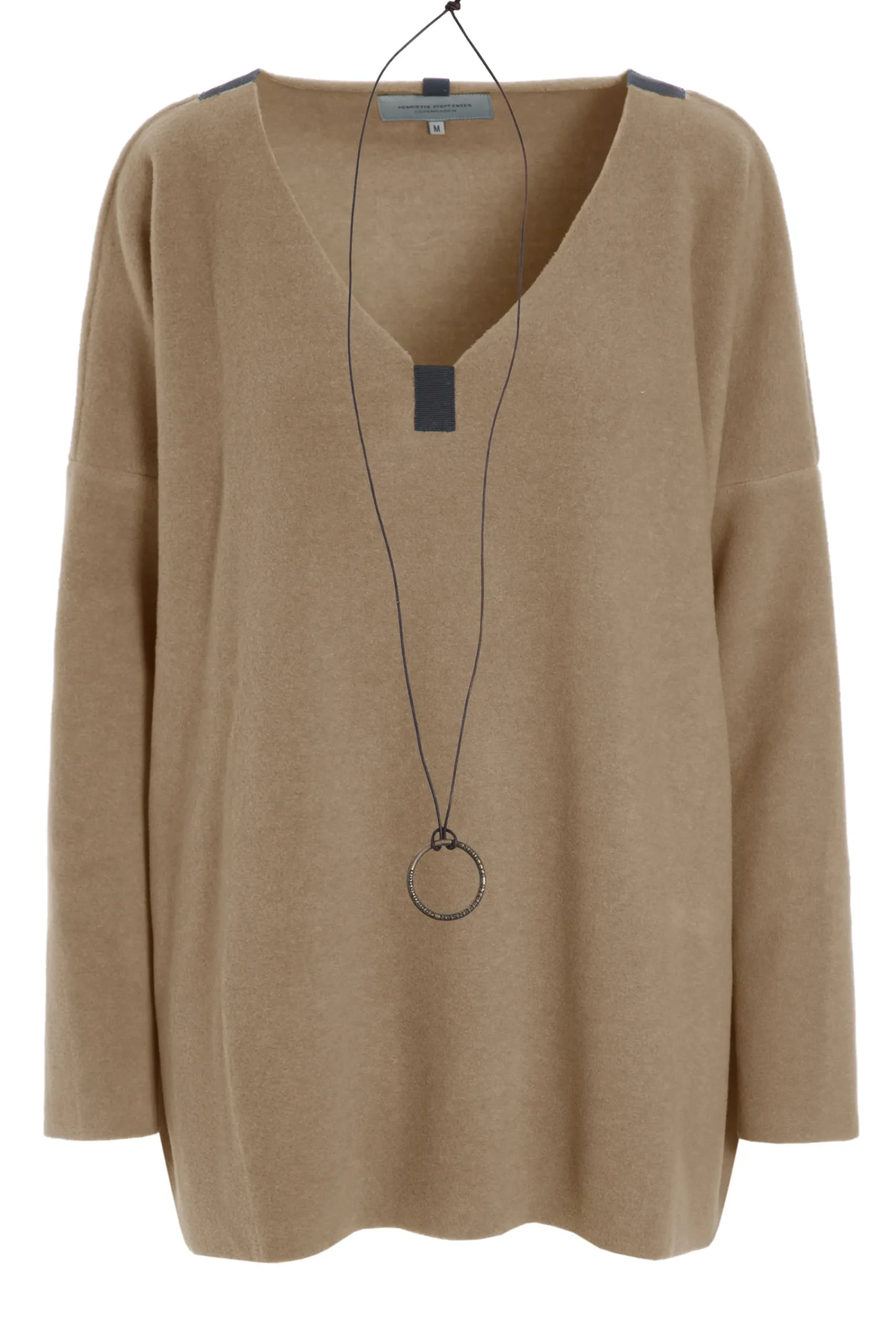 Henriette Steffensen Copenhagen BLUSE V-AUSSCHNITT | 1336 CAMEL Clearance