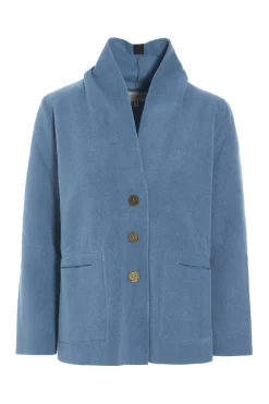 Henriette Steffensen Copenhagen CARDIGAN | 7168 DUSTY BLUE Hot