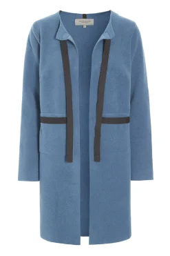 Henriette Steffensen Copenhagen CARDIGAN | 7124 DUSTY BLUE Best