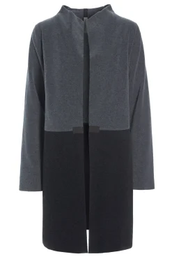 Henriette Steffensen Copenhagen CARDIGAN 2 FARBEN | 7133 GREY/SOFT BLACK Best Sale