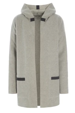 Henriette Steffensen Copenhagen CARDIGAN MIT KAPUZE | 7118 SAND Cheap