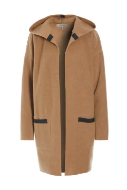 Henriette Steffensen Copenhagen CARDIGAN MIT KAPUZE | 7118 CAMEL Clearance