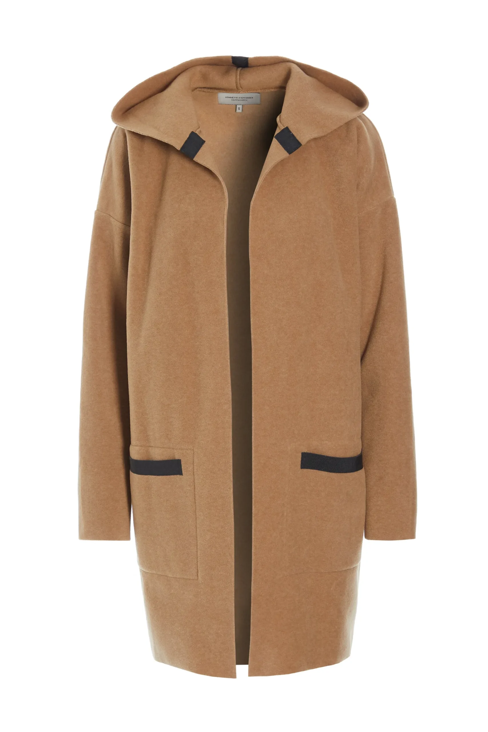 Henriette Steffensen Copenhagen CARDIGAN MIT KAPUZE | 7118 CAMEL Clearance