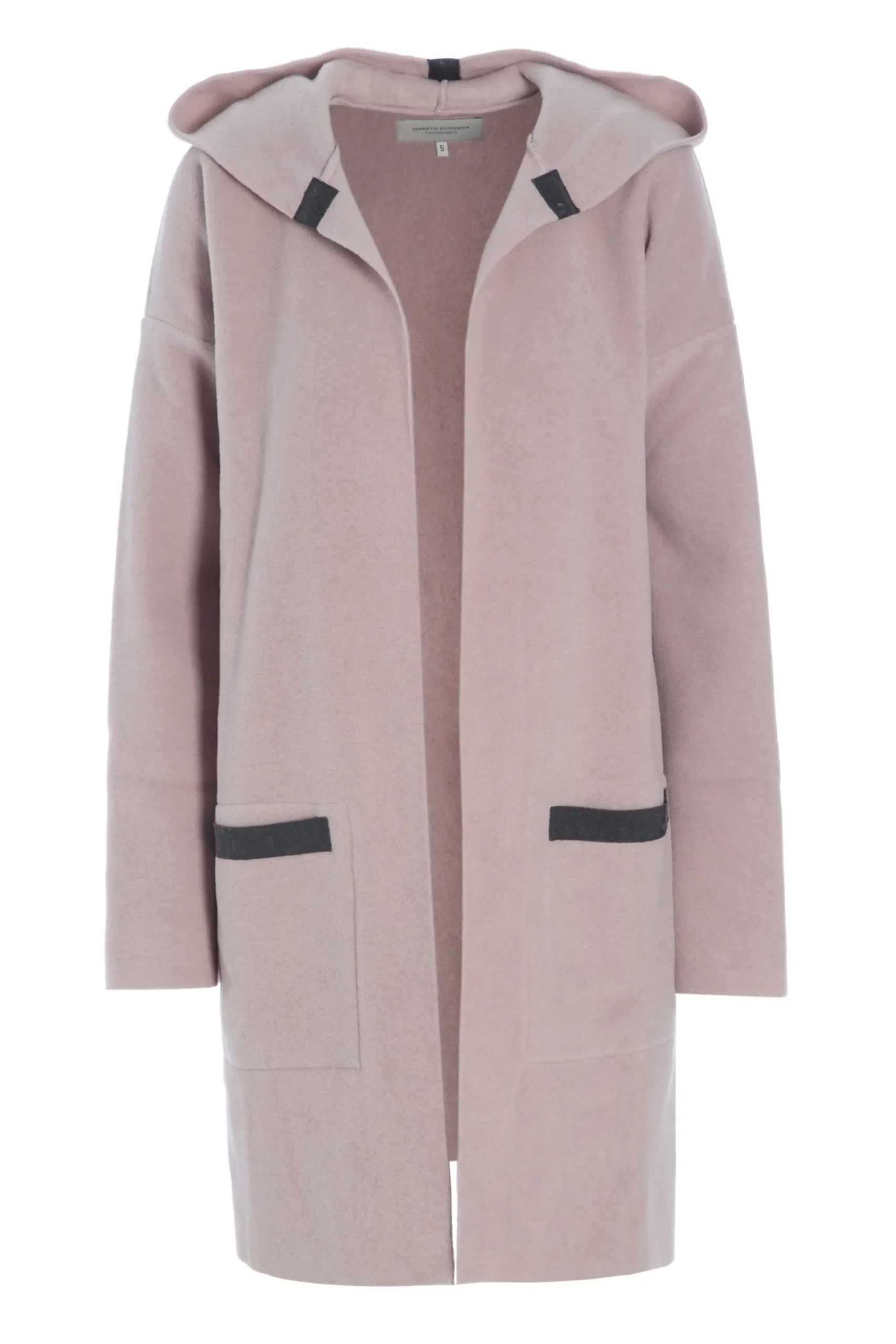 Henriette Steffensen Copenhagen CARDIGAN MIT KAPUZE | 7118 NUDE New