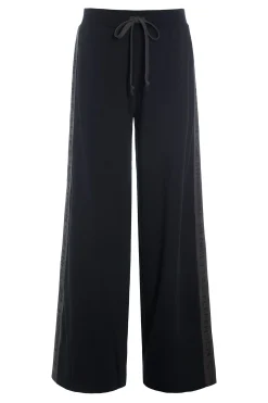 Henriette Steffensen Copenhagen FLARE SWEATHOSE | 72009 BLACK Flash Sale