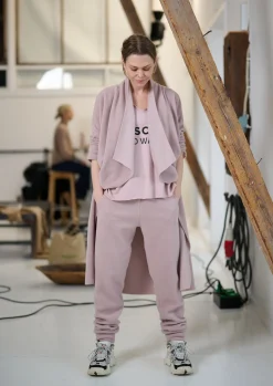 Henriette Steffensen Copenhagen LANGE CARDIGAN M/ WASSERFALL | 7131 NUDE Outlet
