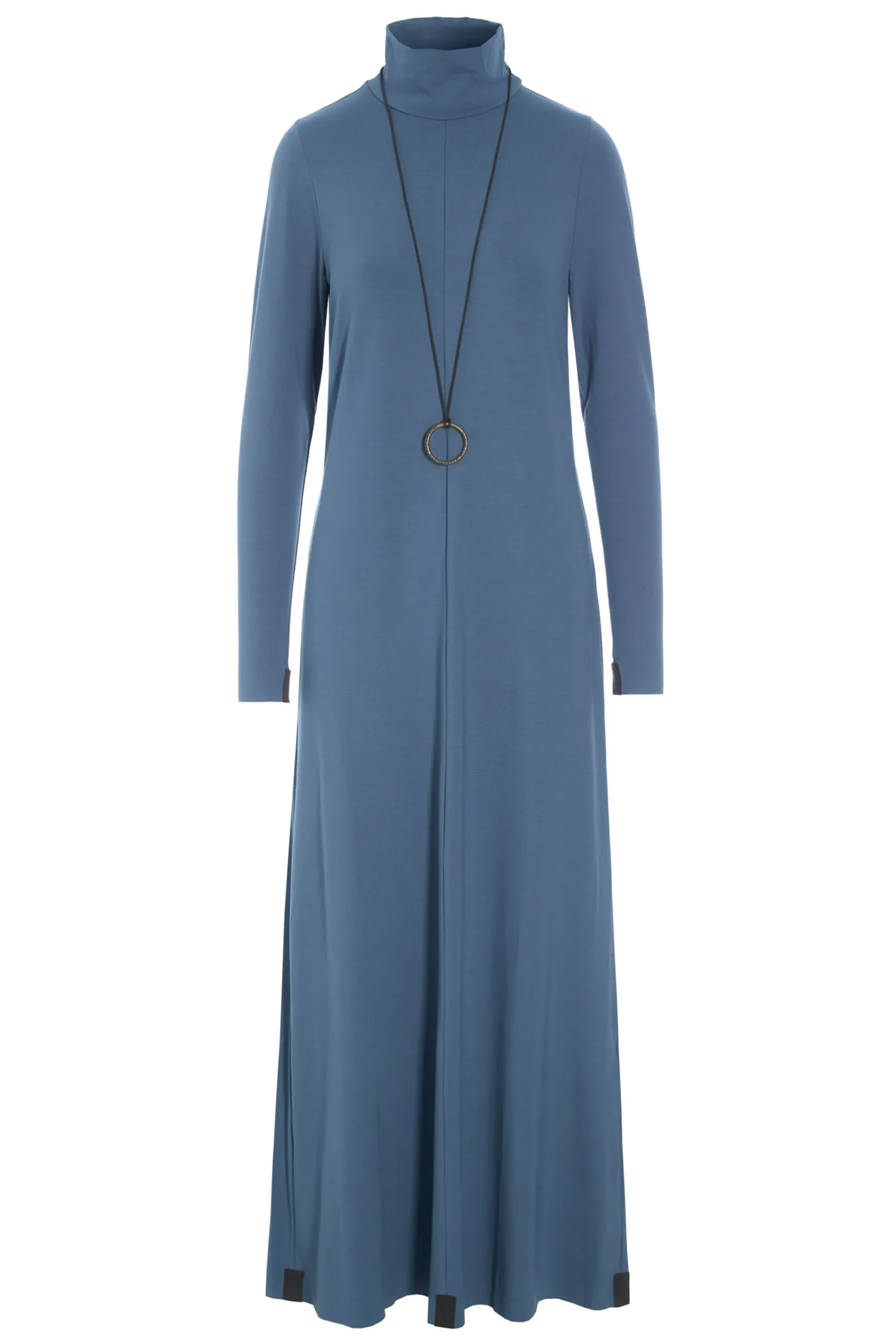 Henriette Steffensen Copenhagen LANGE KLEID W/SCHMUCK | 98058 DUSTY BLUE Flash Sale