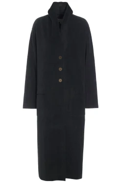 Henriette Steffensen Copenhagen LANGER CARDIGAN | 7162 SOFT BLACK Clearance