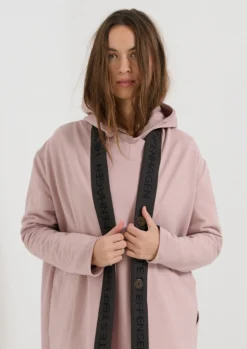 Henriette Steffensen Copenhagen LANGER CARDIGAN MIT MESSINGKNÖPFEN | 77003 NUDE Cheap
