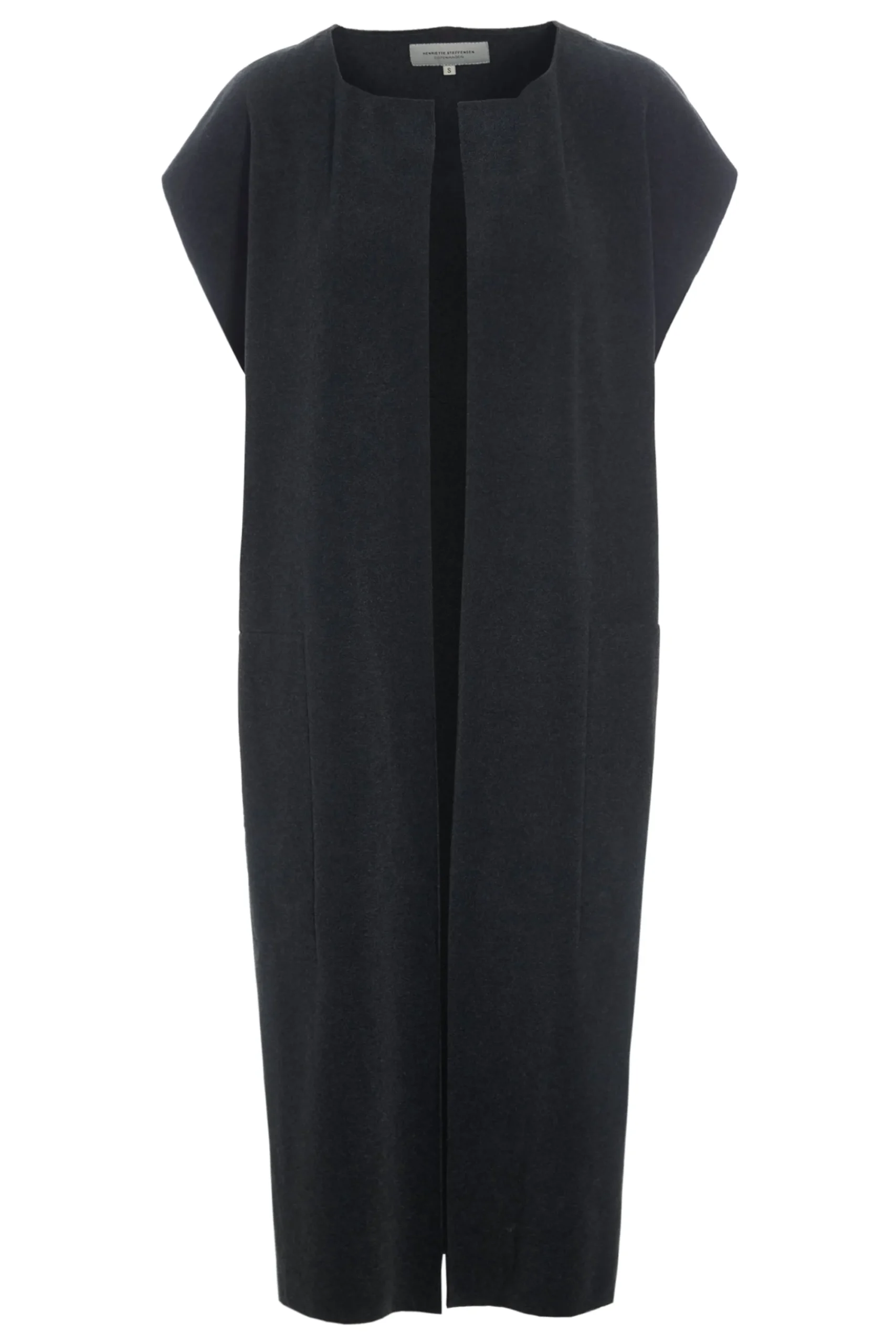 Henriette Steffensen Copenhagen LANGE WESTE | 7169 SOFT BLACK Cheap