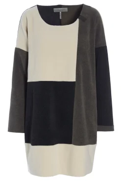 Henriette Steffensen Copenhagen NO WASTE TUNIKA | 1322 BARK/KIT/SOFT BLACK Discount