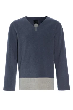Henriette Steffensen Copenhagen ONE SIZE BLUSE MÂNNER | 1013C GREY/SAND Cheap