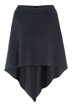 Henriette Steffensen Copenhagen PONCHO | 4026 SOFT BLACK Best Sale