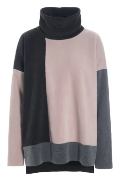 Henriette Steffensen Copenhagen PULLOVER PATCH | 1380 GREY/NUDE/SB Fashion