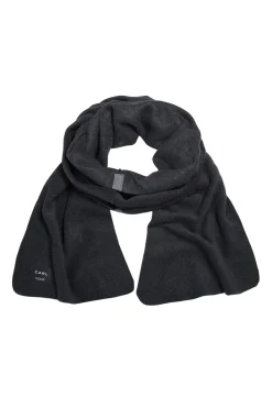 Henriette Steffensen Copenhagen SCHAL AUS WEICHEM FLEECE | 1004C SOFT BLACK Shop