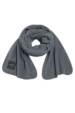 Henriette Steffensen Copenhagen SCHAL AUS WEICHEM FLEECE | 1004C GREY Shop