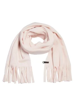 Henriette Steffensen Copenhagen SCHAL MIT FRANSEN | 4077 SOFT ROSE Fashion