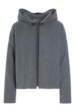 Henriette Steffensen Copenhagen SPORTY CARDIGAN | 7158 GREY Store