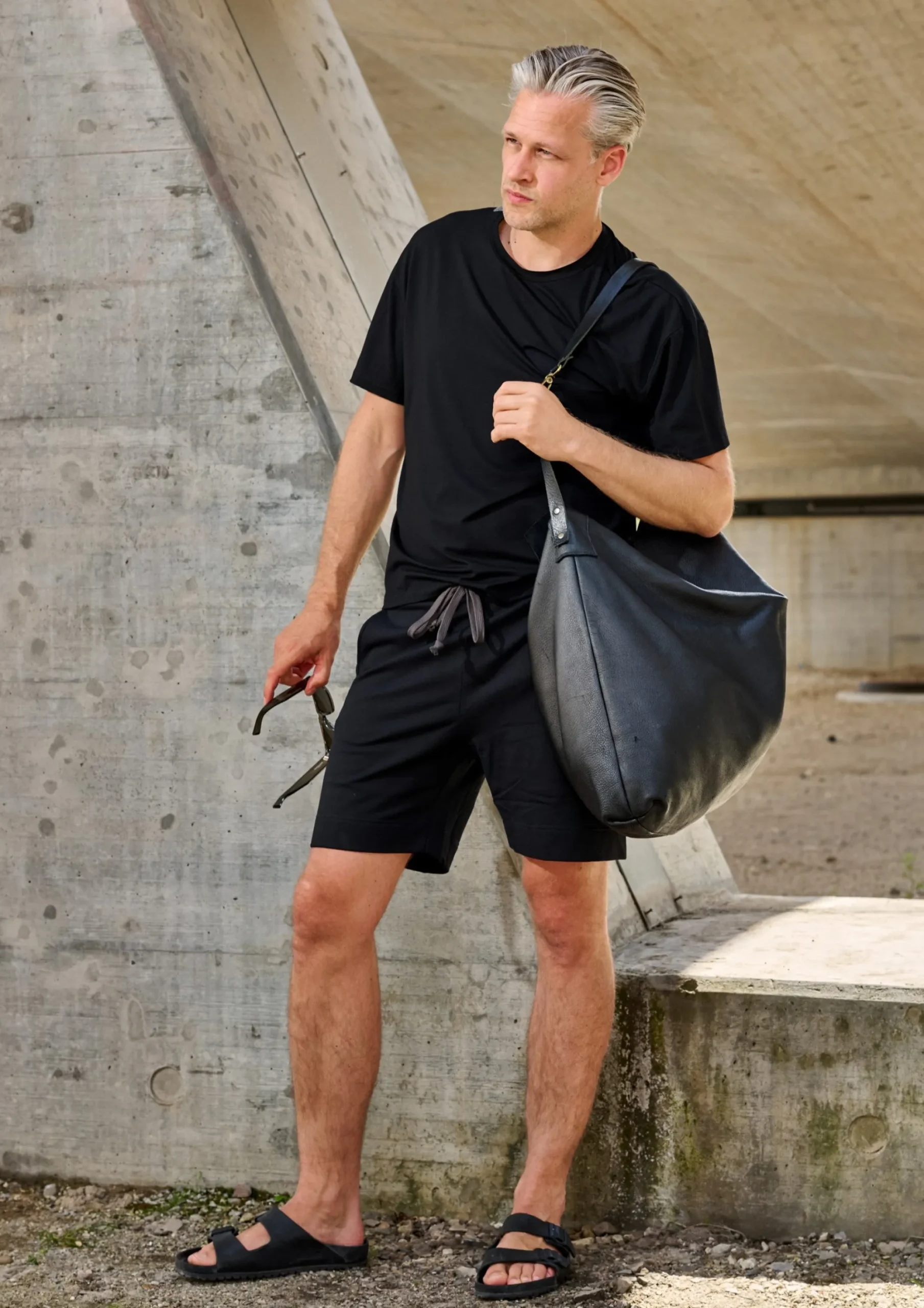 Henriette Steffensen Copenhagen SWEATSHORTS | 1029 BLACK Shop