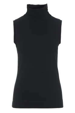 Henriette Steffensen Copenhagen TOP HOCHER HALS | 71003 BLACK Store