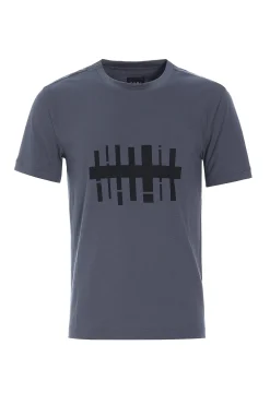 Henriette Steffensen Copenhagen T-SHIRT MIT GRAFIKDRUCK | 1018CP GREY Cheap