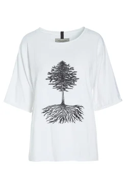 Henriette Steffensen Copenhagen T-SHIRT MIT GRAFIKDRUCK | 96064P WHITE New