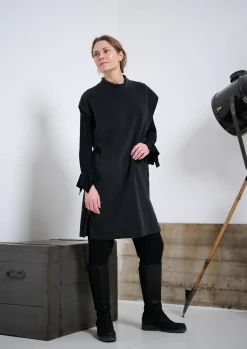 Henriette Steffensen Copenhagen TUNIKA ÄRMELLOS | 3247 SOFT BLACK Outlet